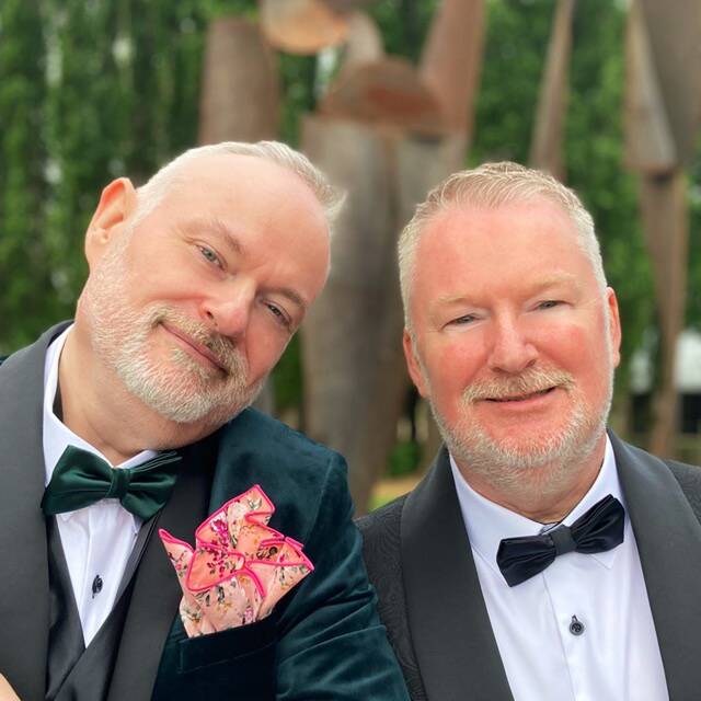 Simon and Kieron