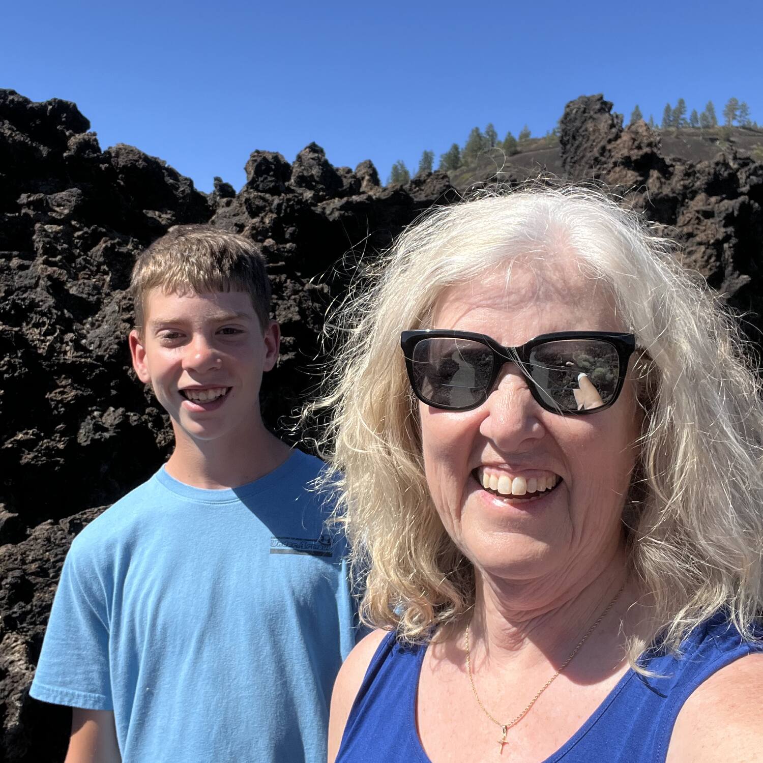Nathan & Grandma California National Parks Trip