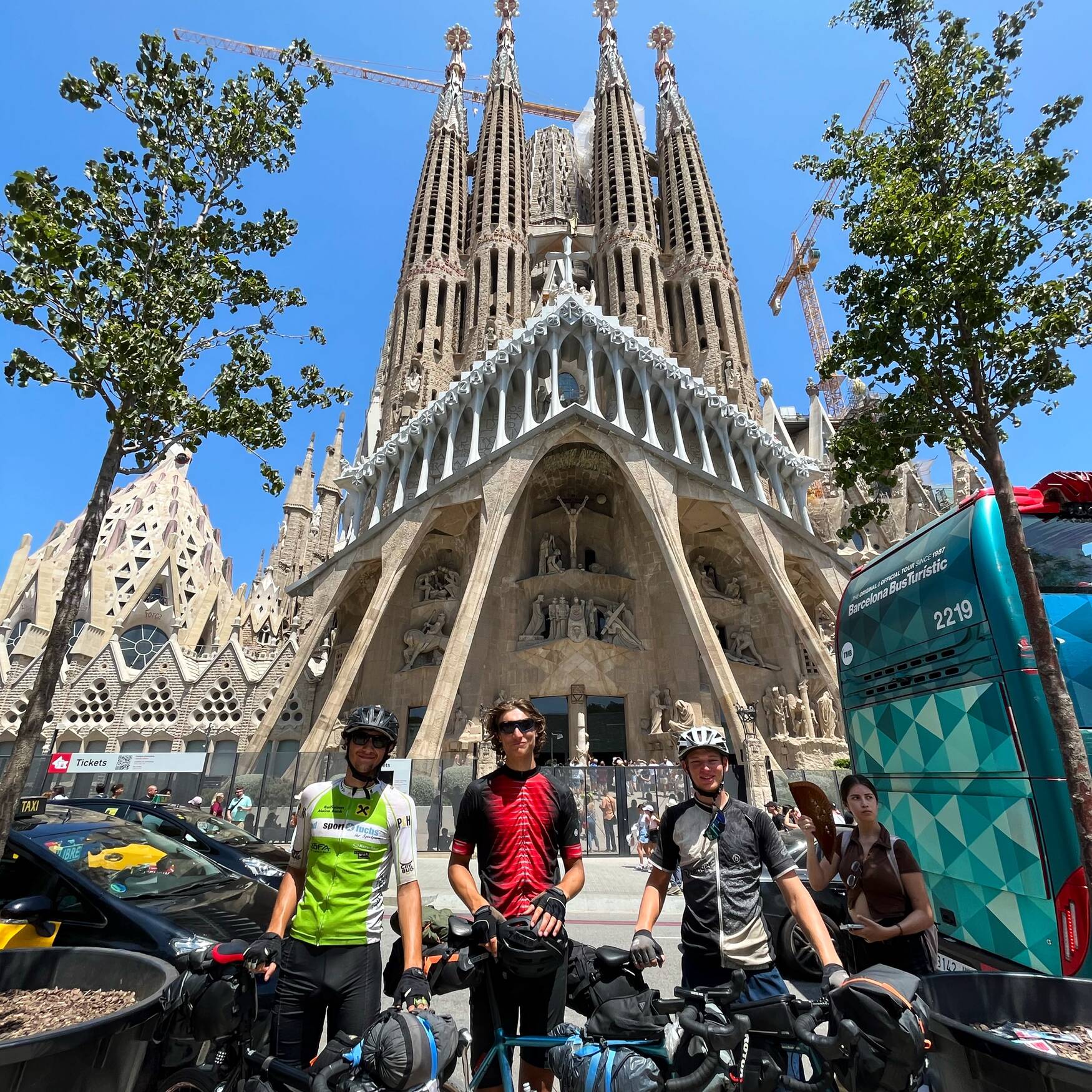 Barcelona mitn Radlen
