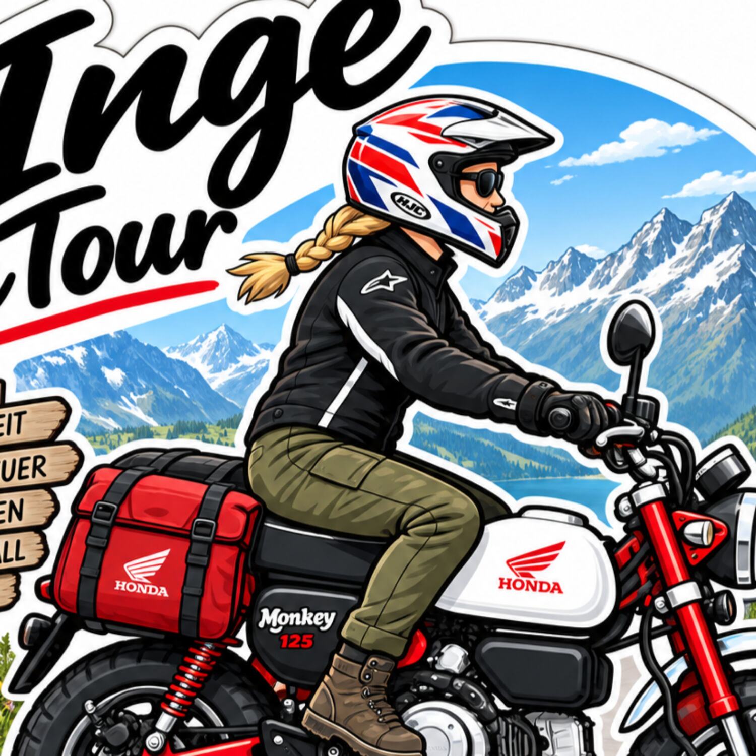Herbst- Solo- Monkey- Tour