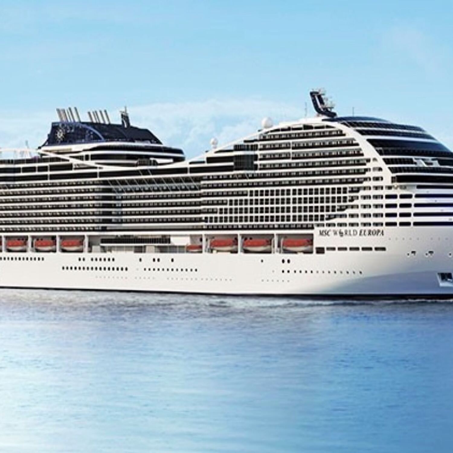 Mittelmeer mit MSC Europa