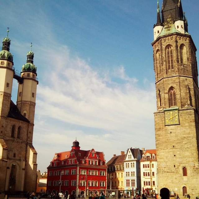 Zum Geburtstag nach Halle