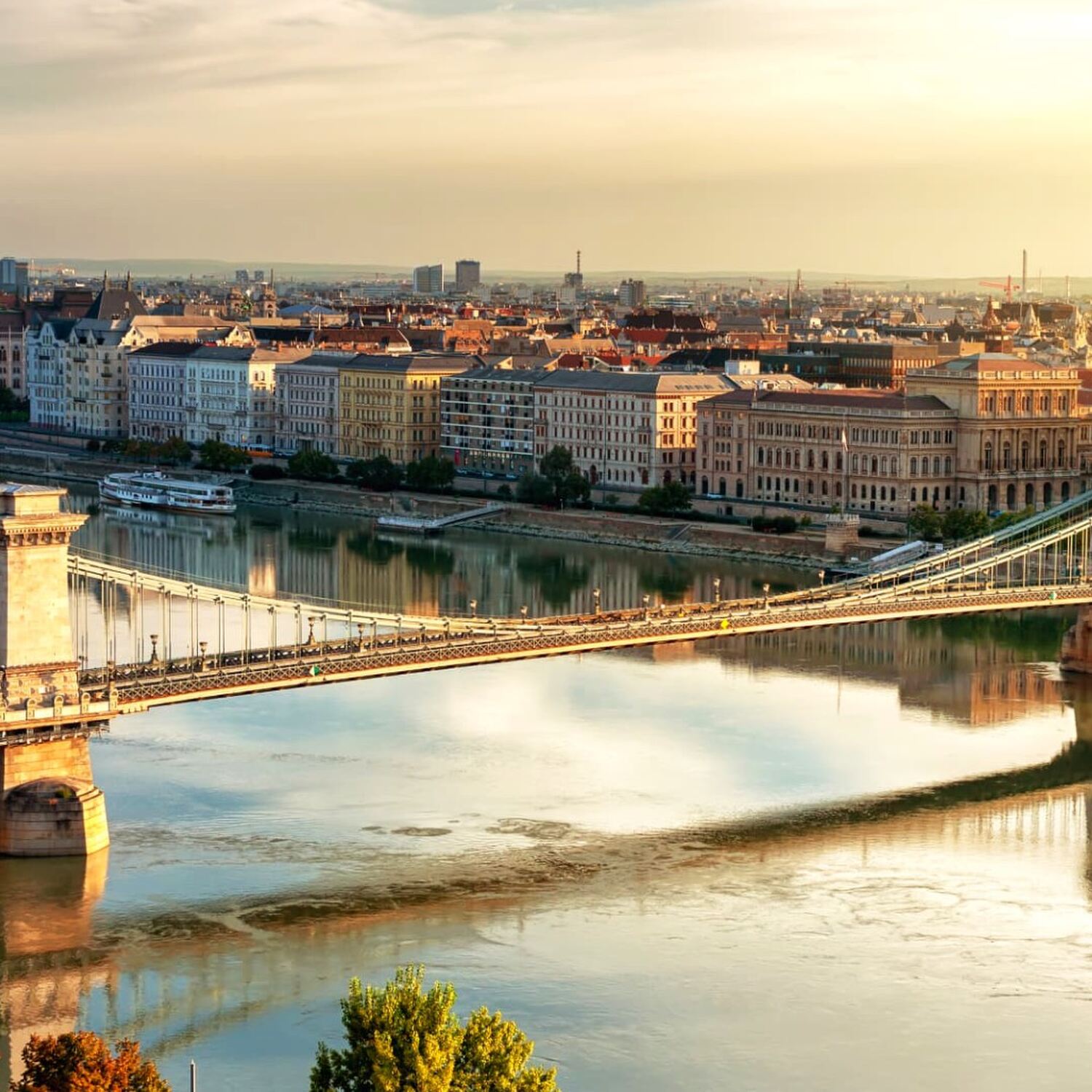 mit 🚲 und 🚢nach Budapest