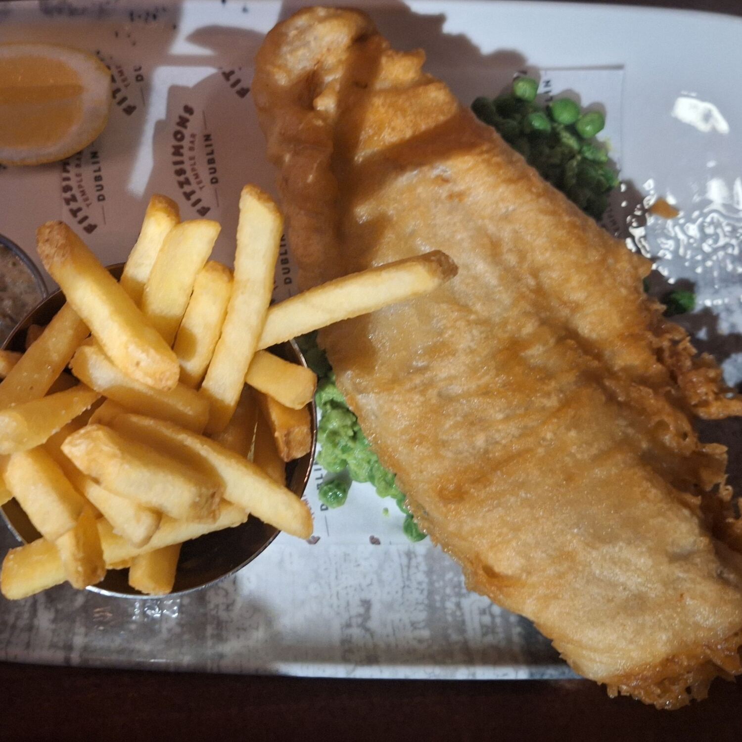 Dublin fish and chips