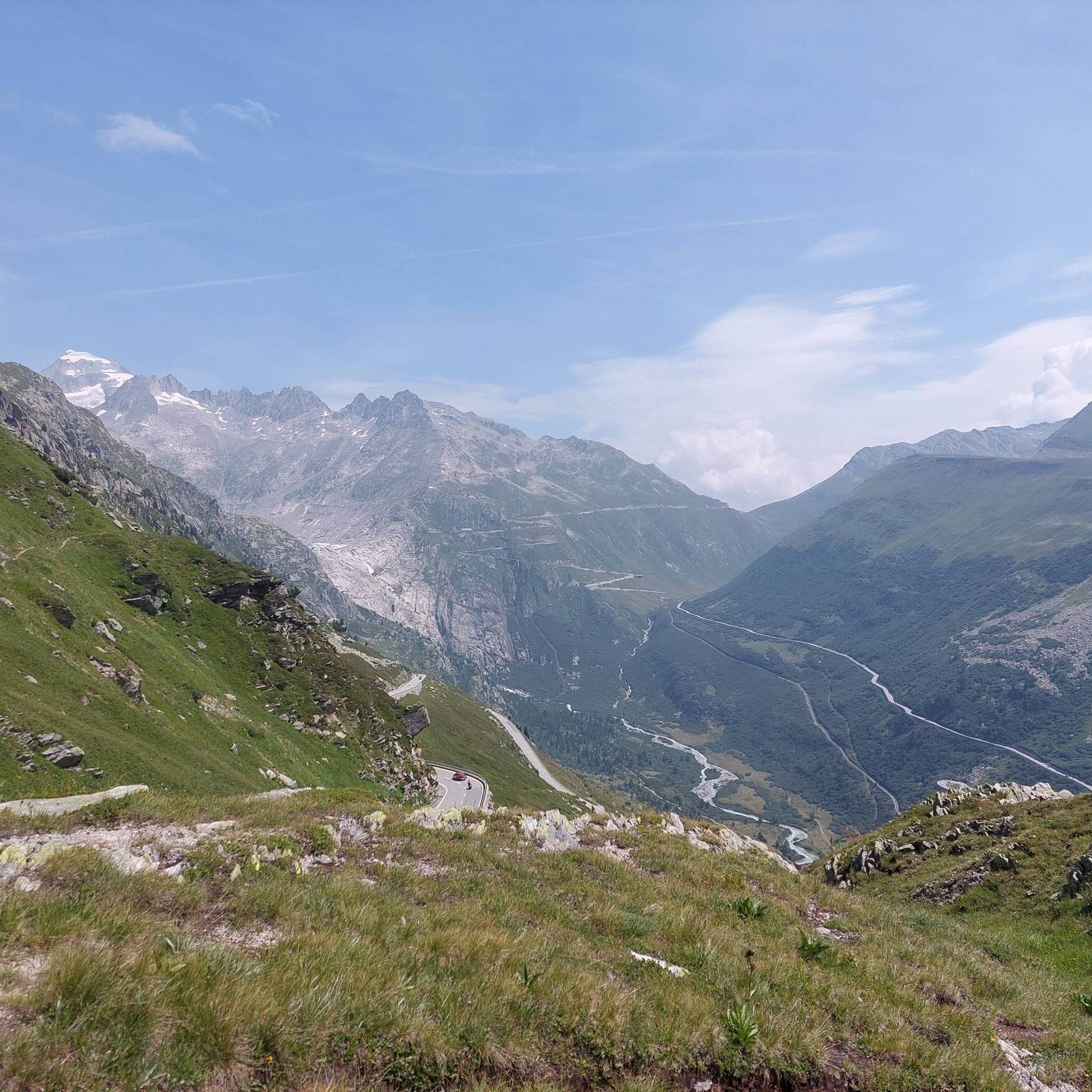 Über die Schweiz Alpen