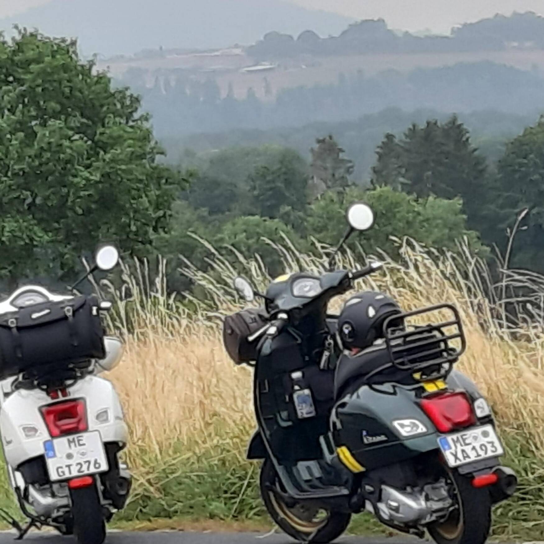 Vespa's on Tour 🥰