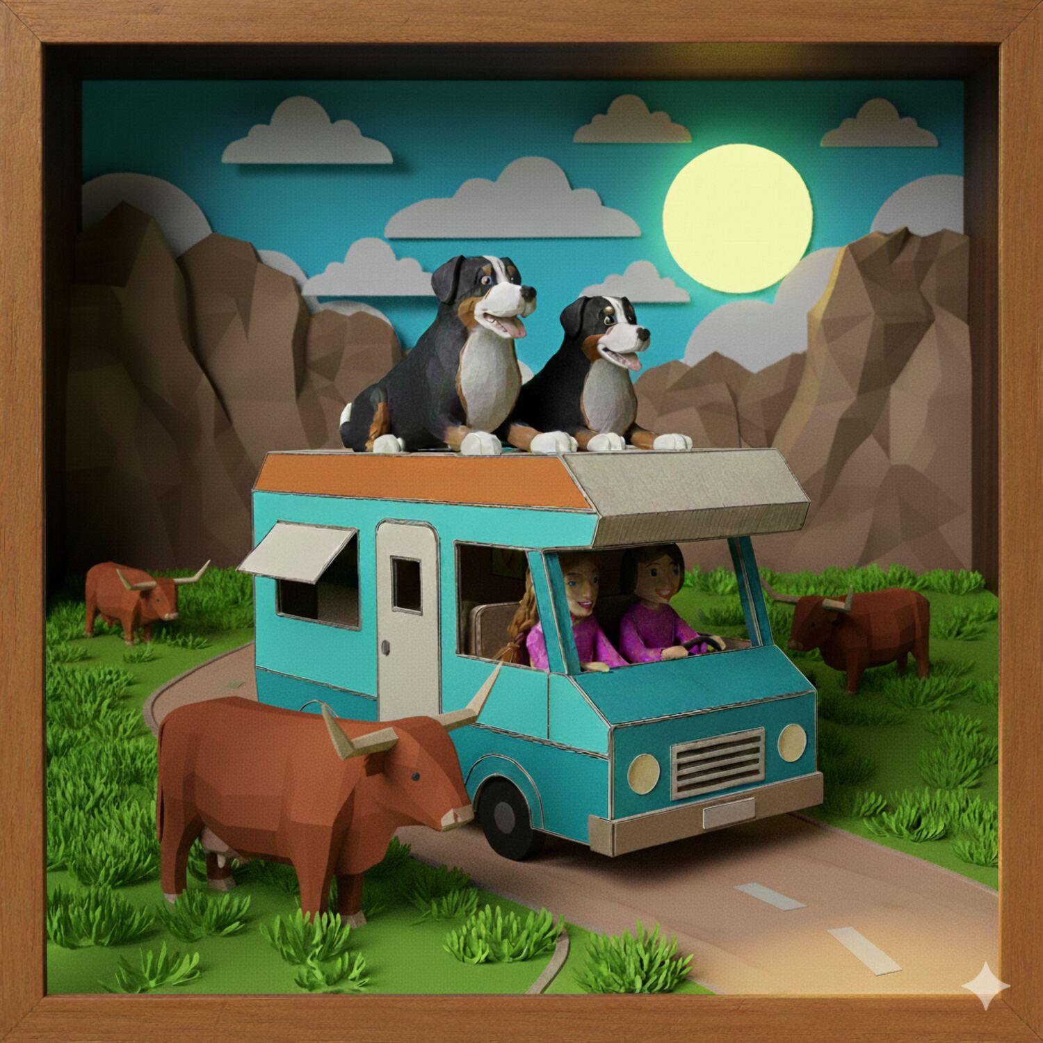 4 Weiber in Schottland