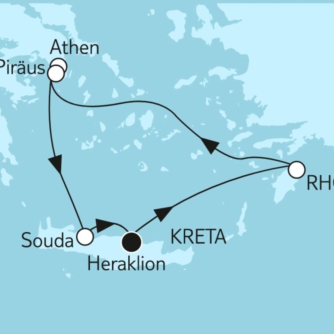 Kreuzfahrt Griechenland