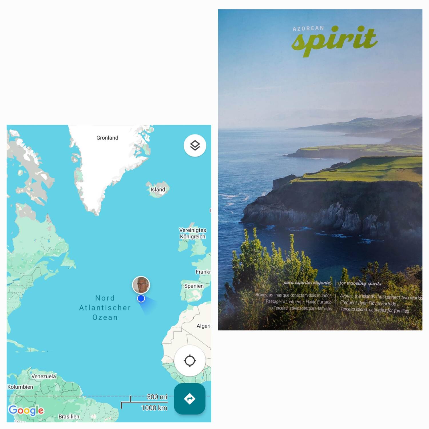 Acores und Lisboa