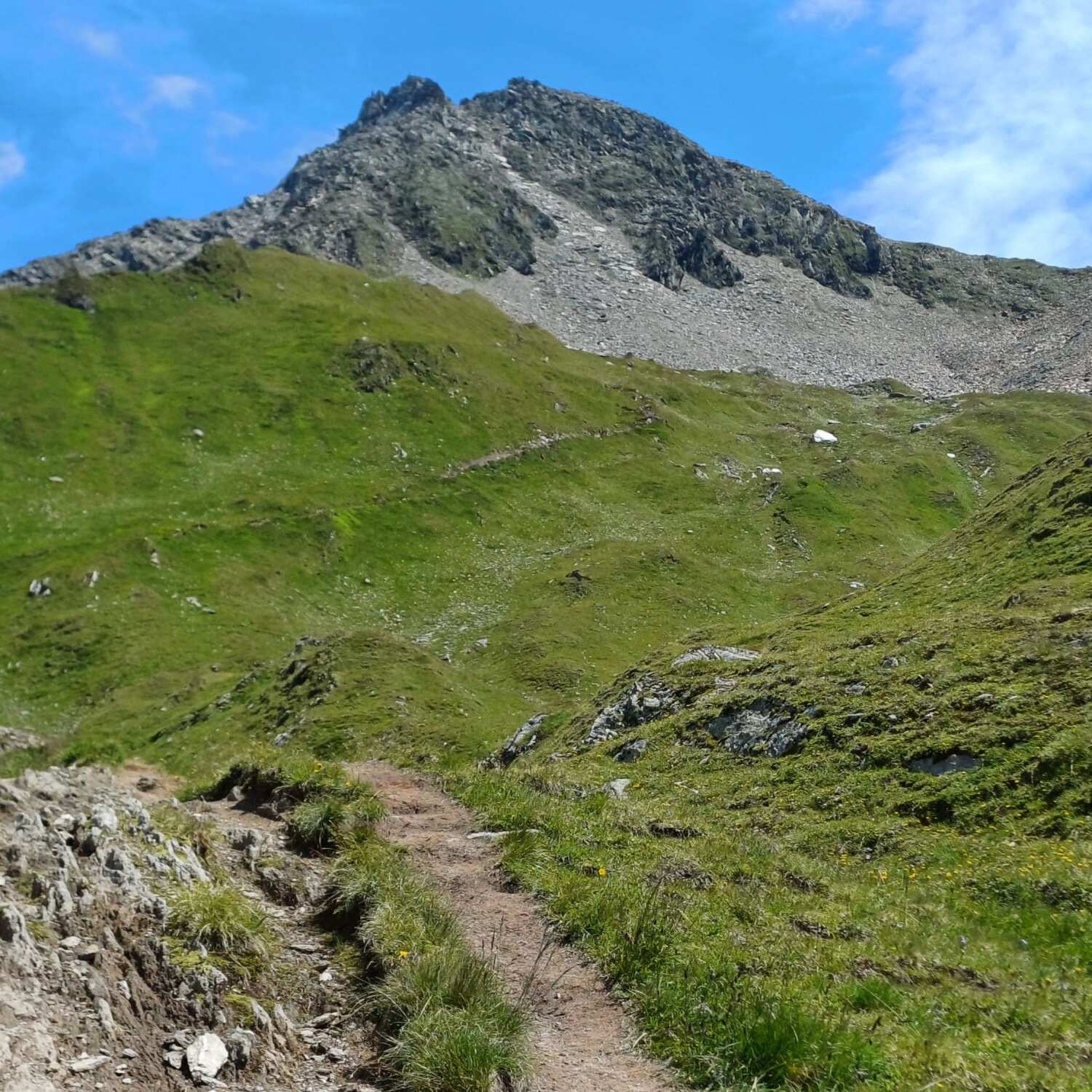 Erklimmen der Ahornspitze