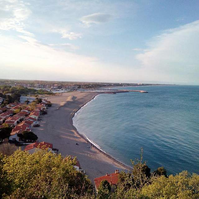 Frankreich Atlantik Mittelmeer