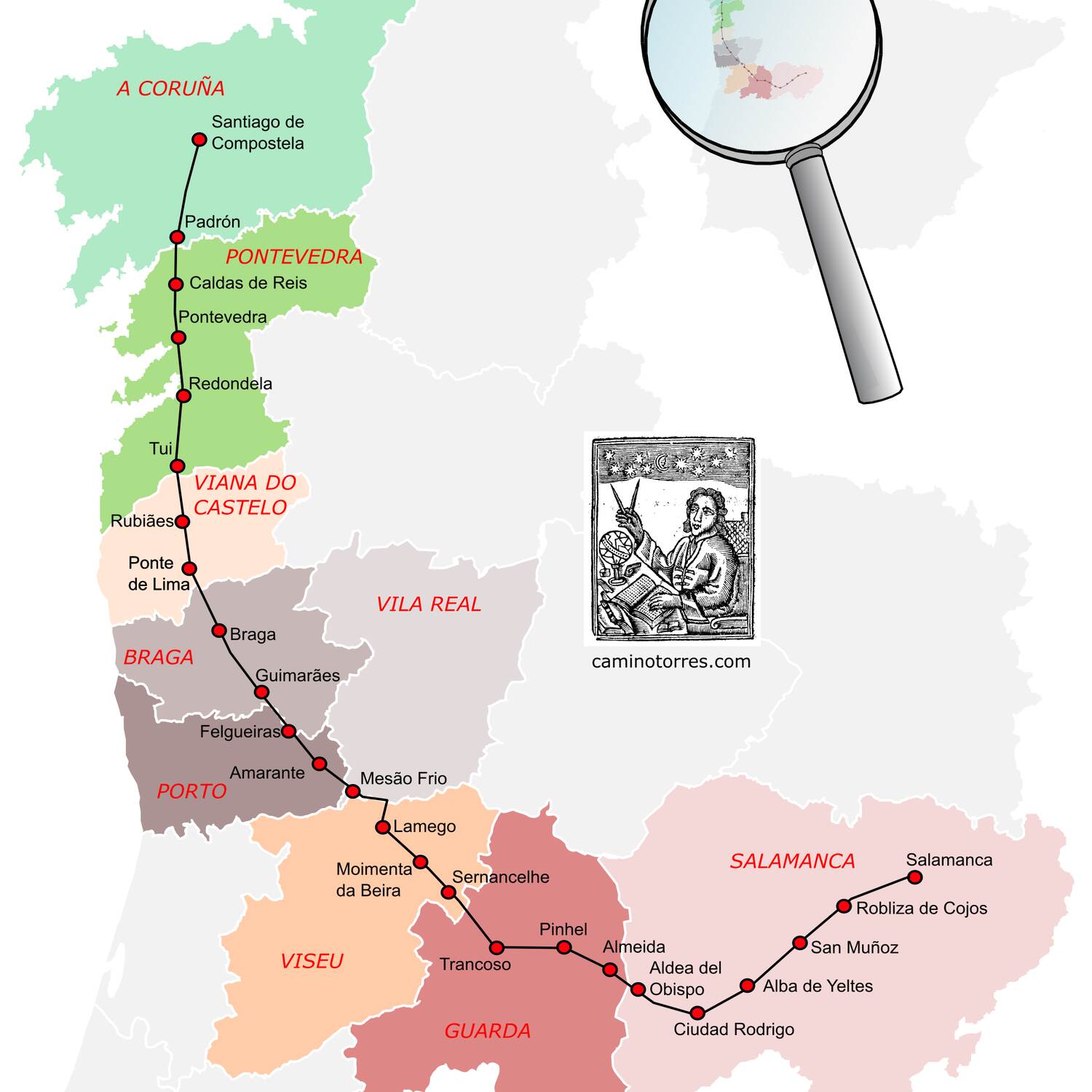 Camino de Torres + Geira