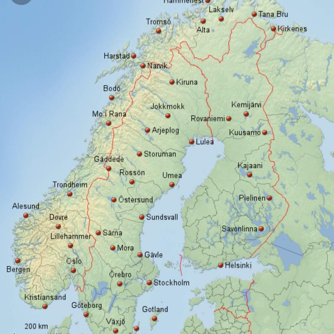 Schweden / Finnland / Norwegen