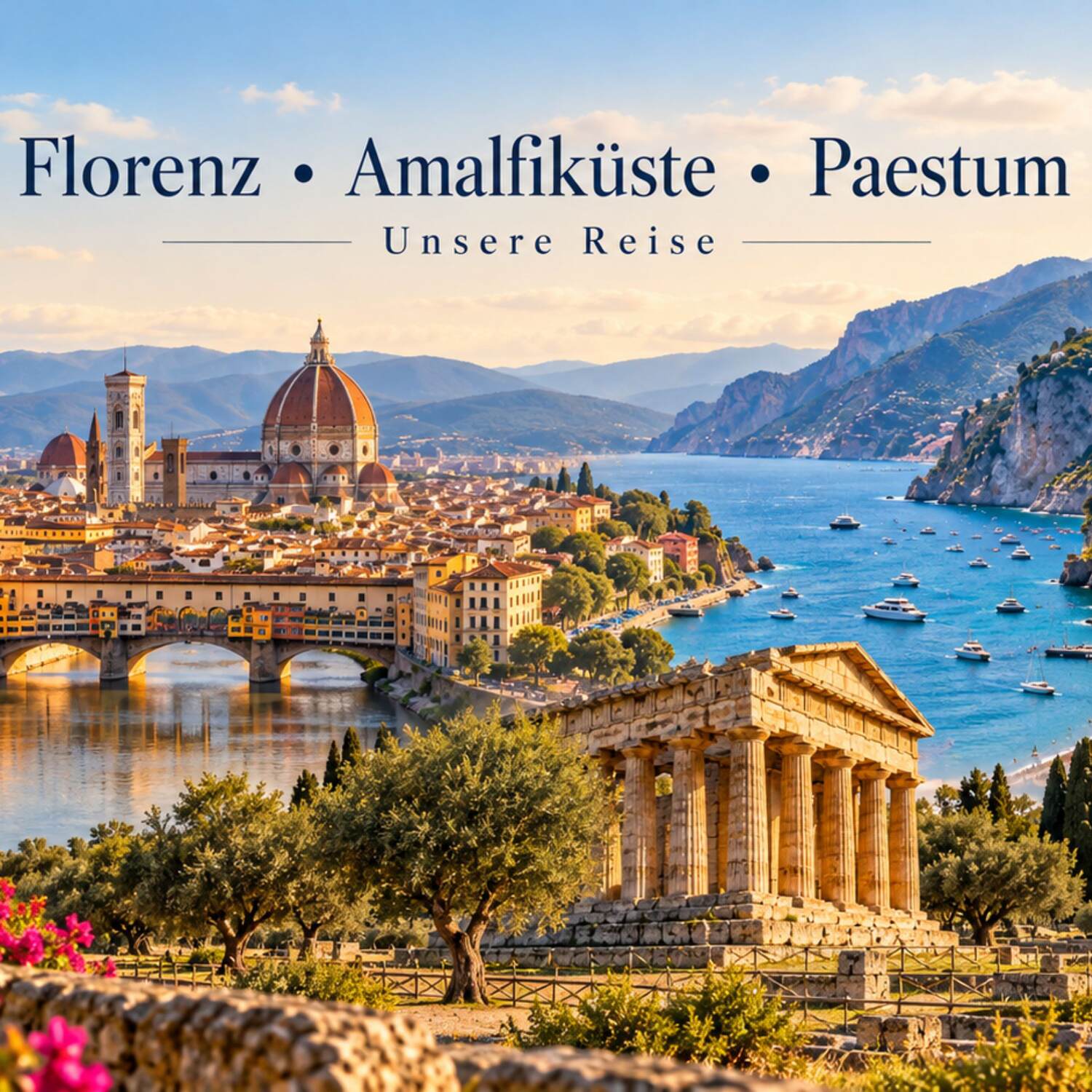 Florenz und Paestum