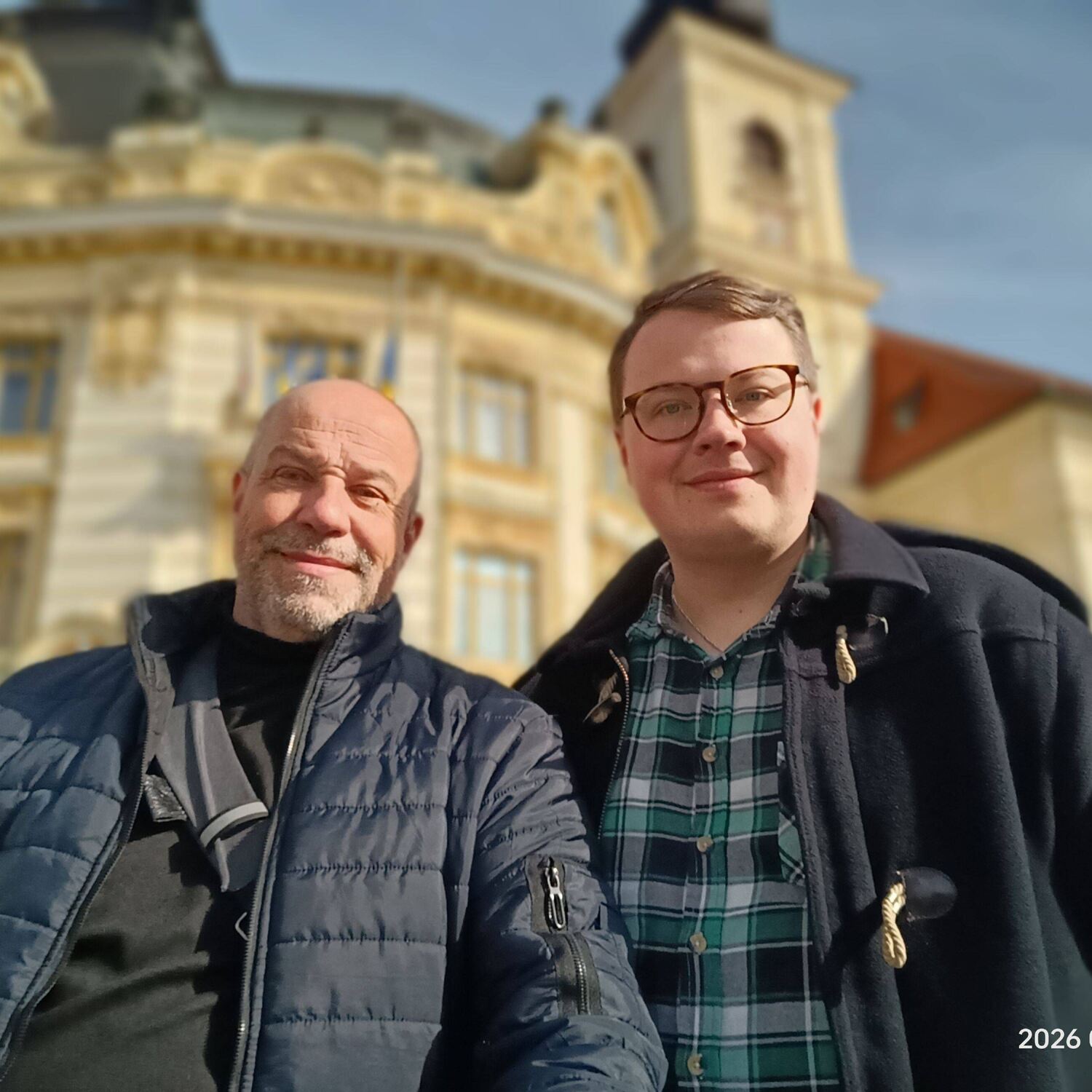 Vater und Sohn in Südosteuropa