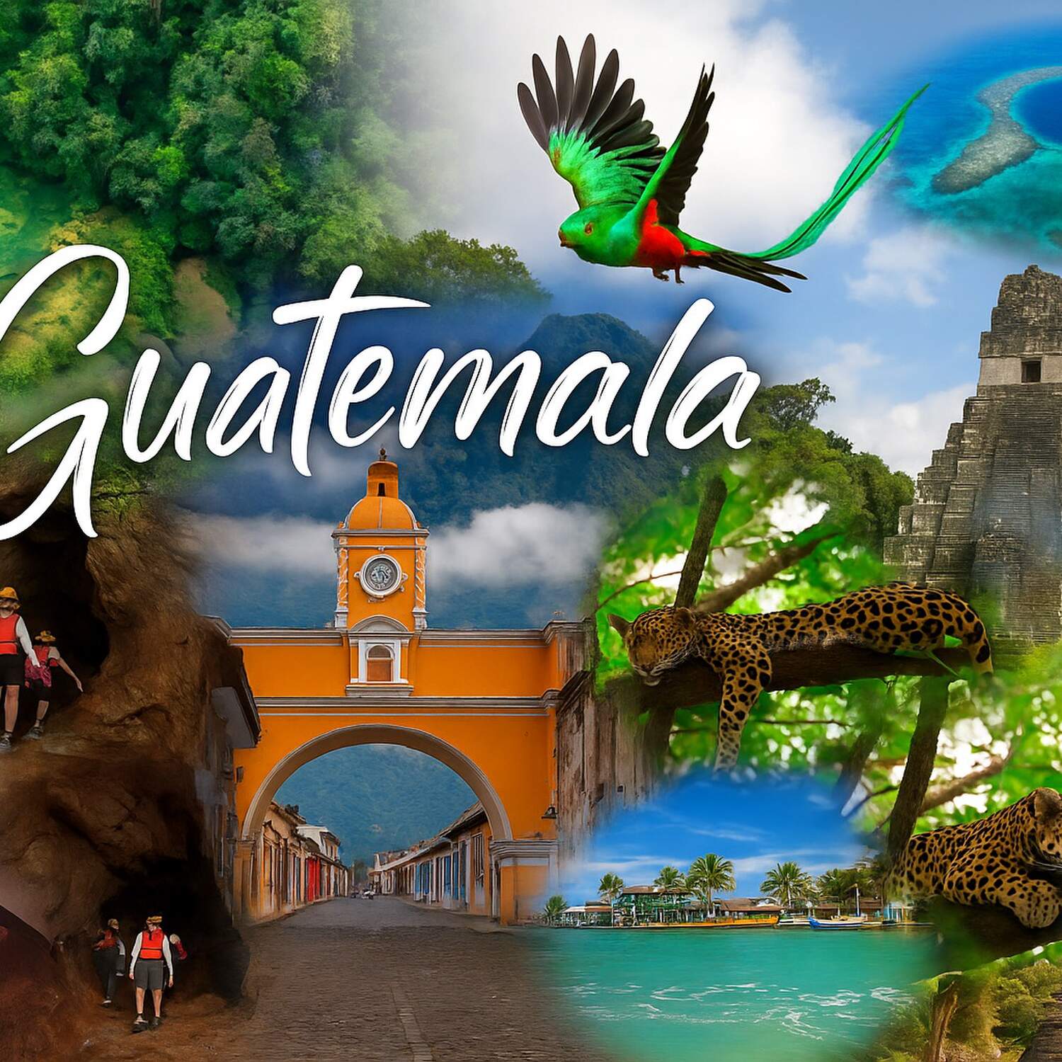 Mexiko-Belize-Guatemala