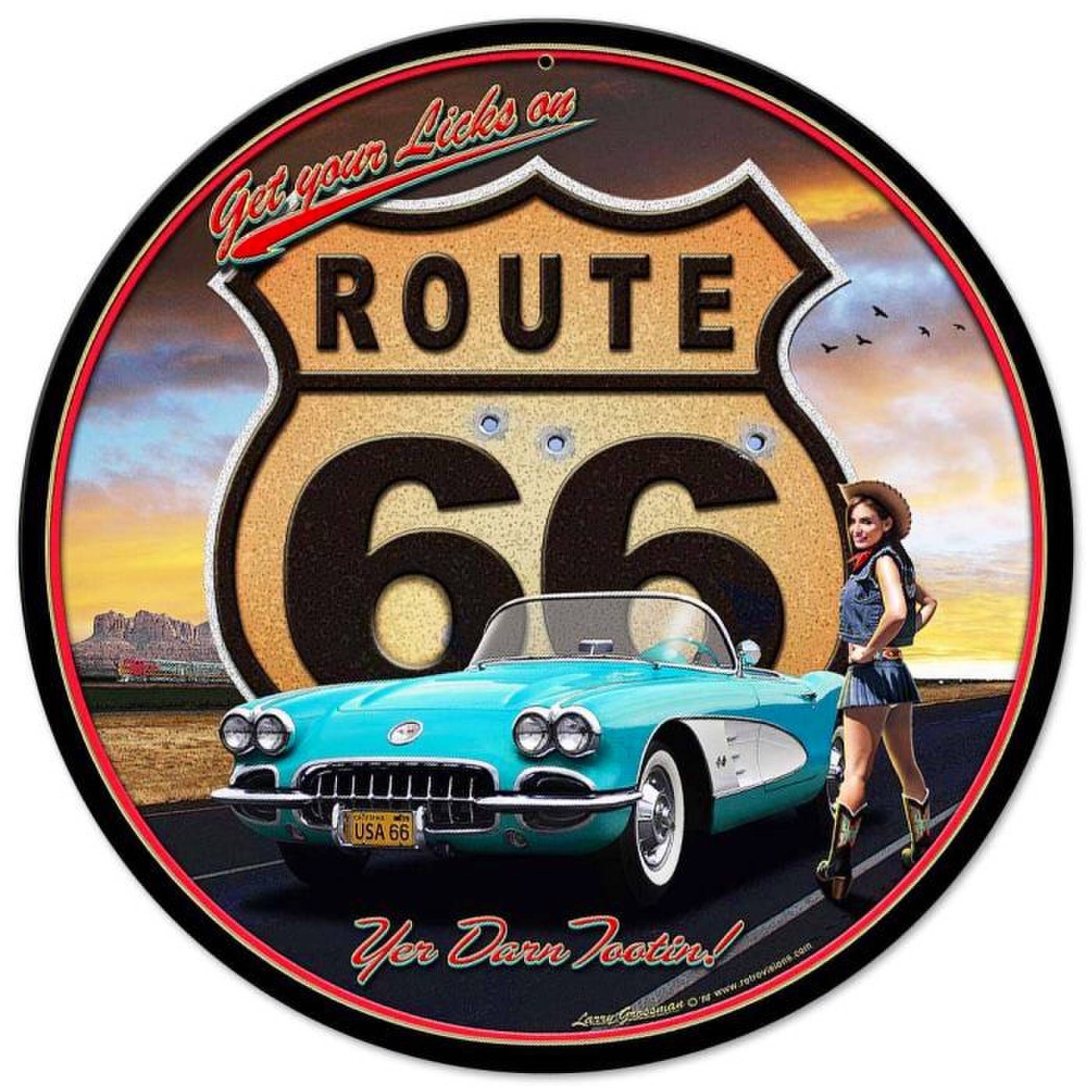 Father and son Route 66 Trip