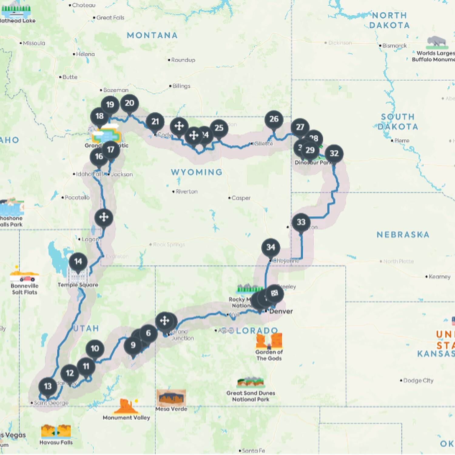 USA Nationalparks 2024