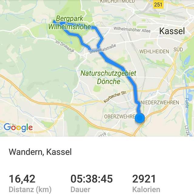 Wanderung zum Herkules