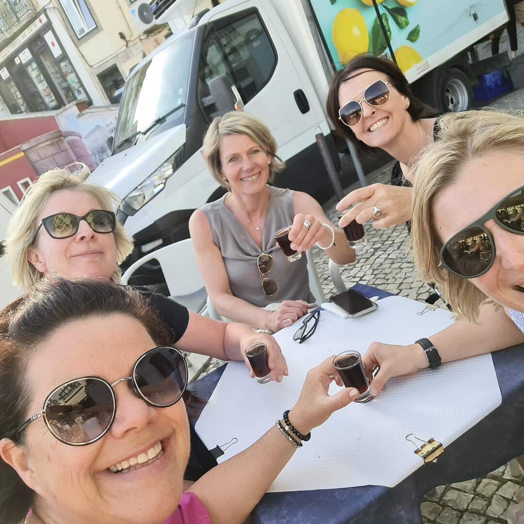 Hühner goes Lissabon