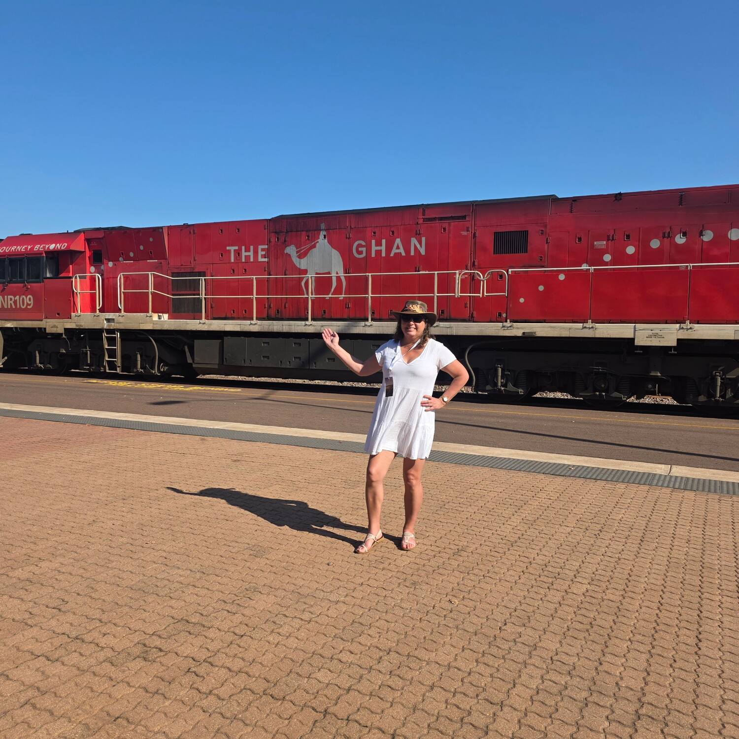 THE GHAN through the middle