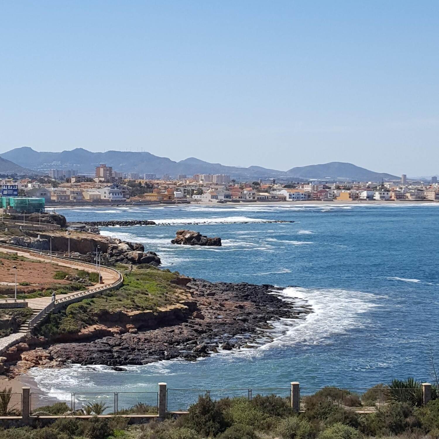 Spanien ist/war das Ziel