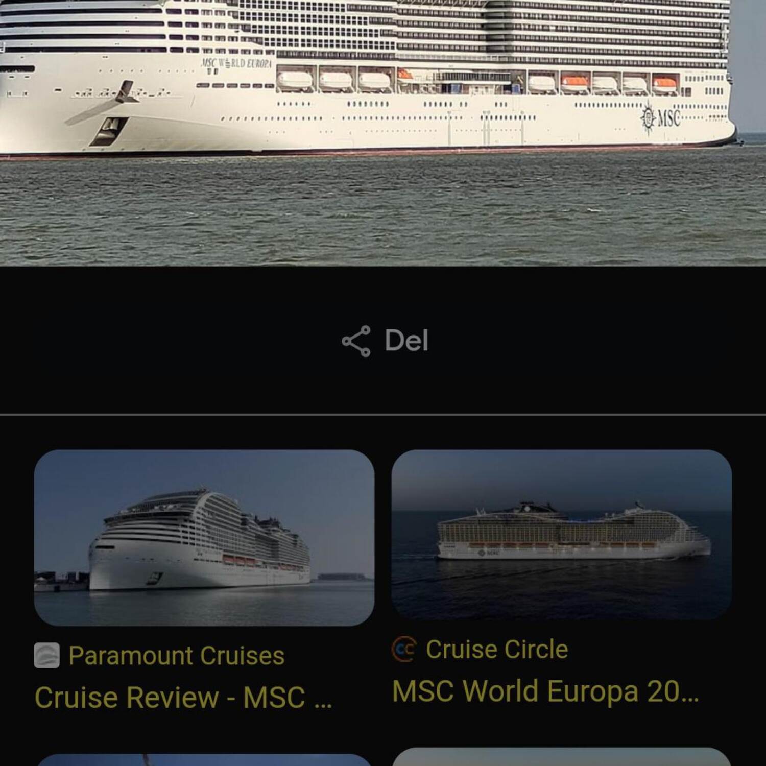 Cruise i Middelhavet