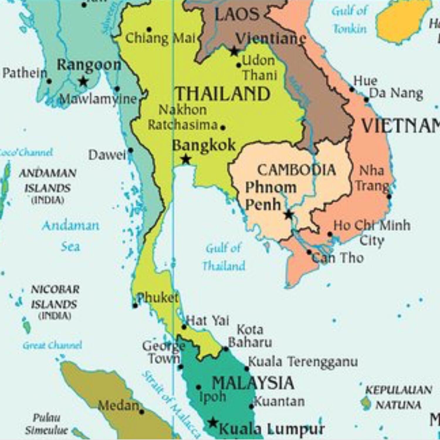 Backpacking thailand