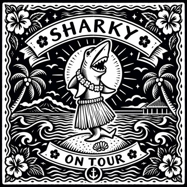 Sharky on Tour