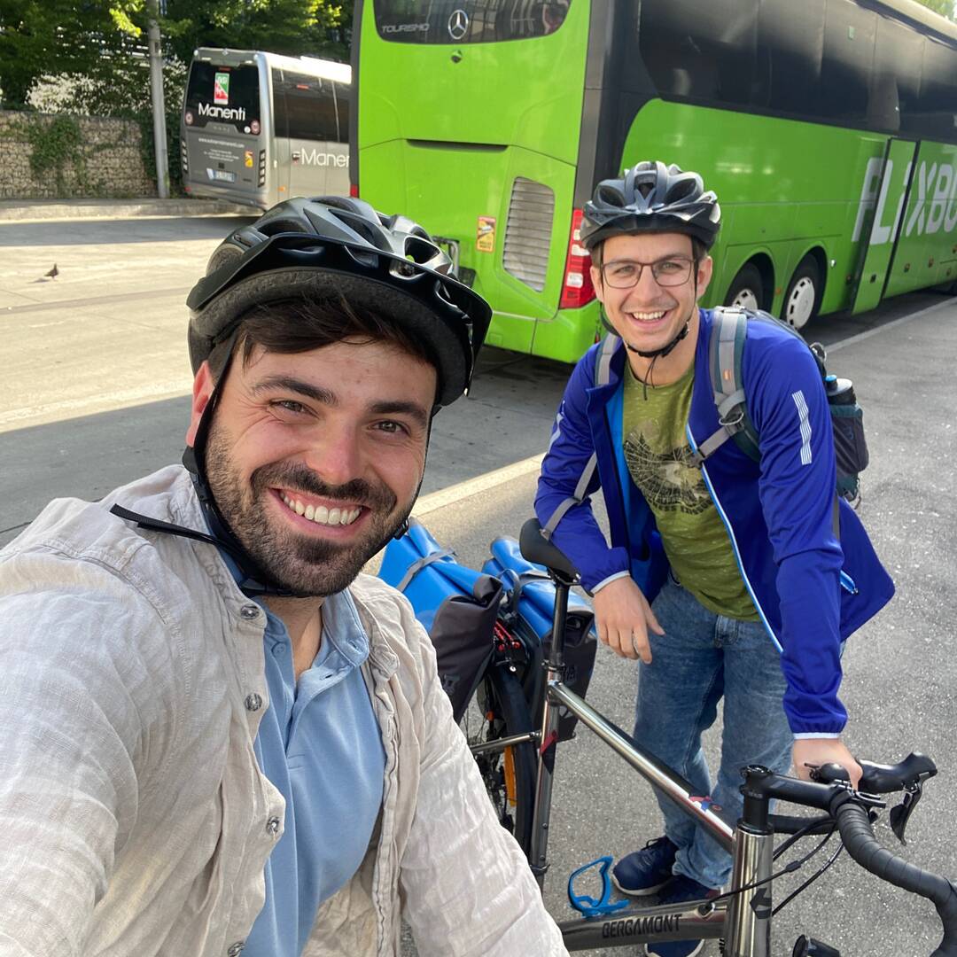 Mit dem Fahrrad über die Alpen