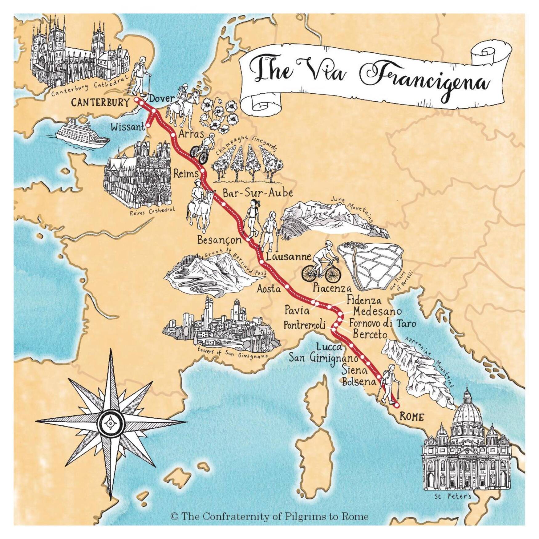 Via Francigena - part 1