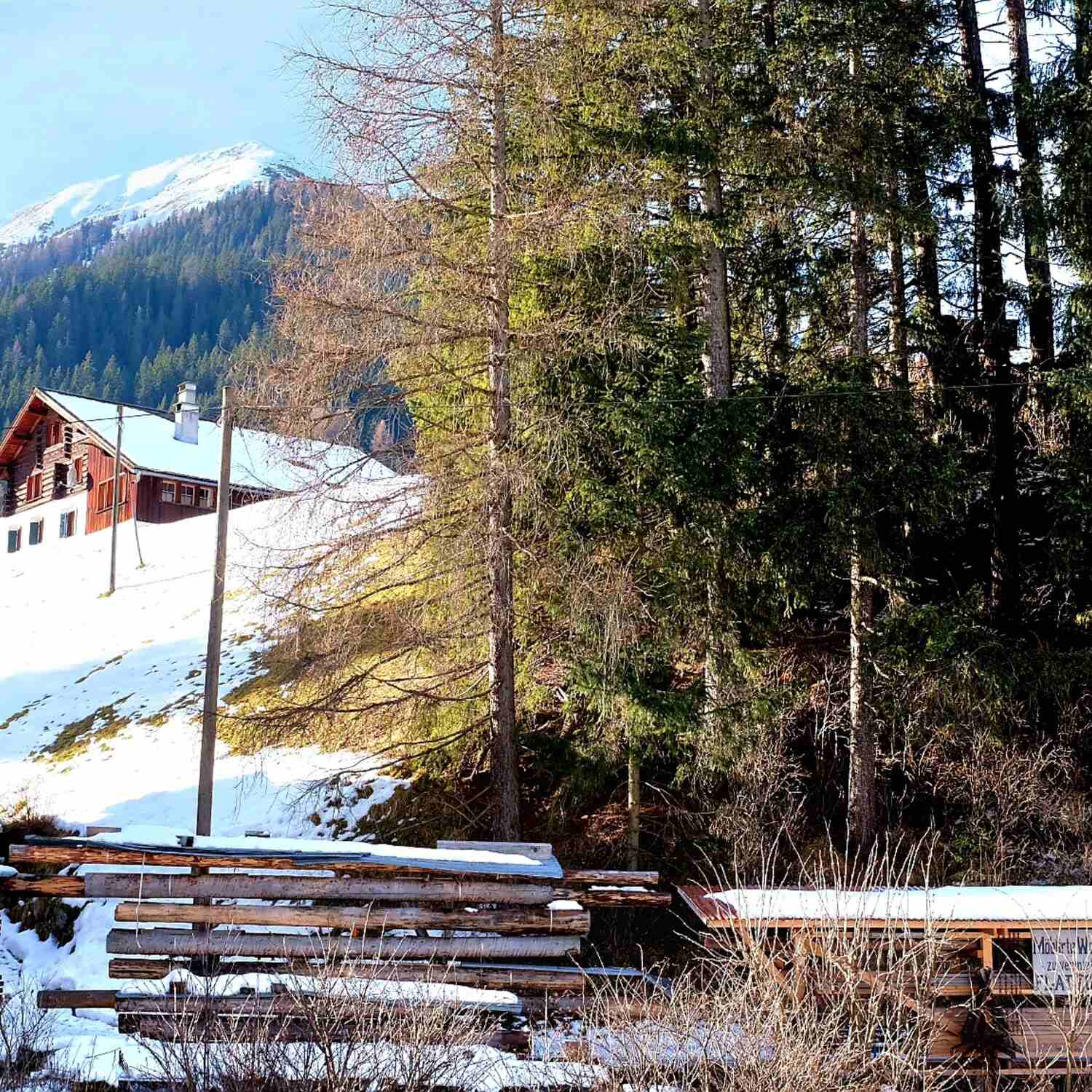 Erstemal in der Schweiz