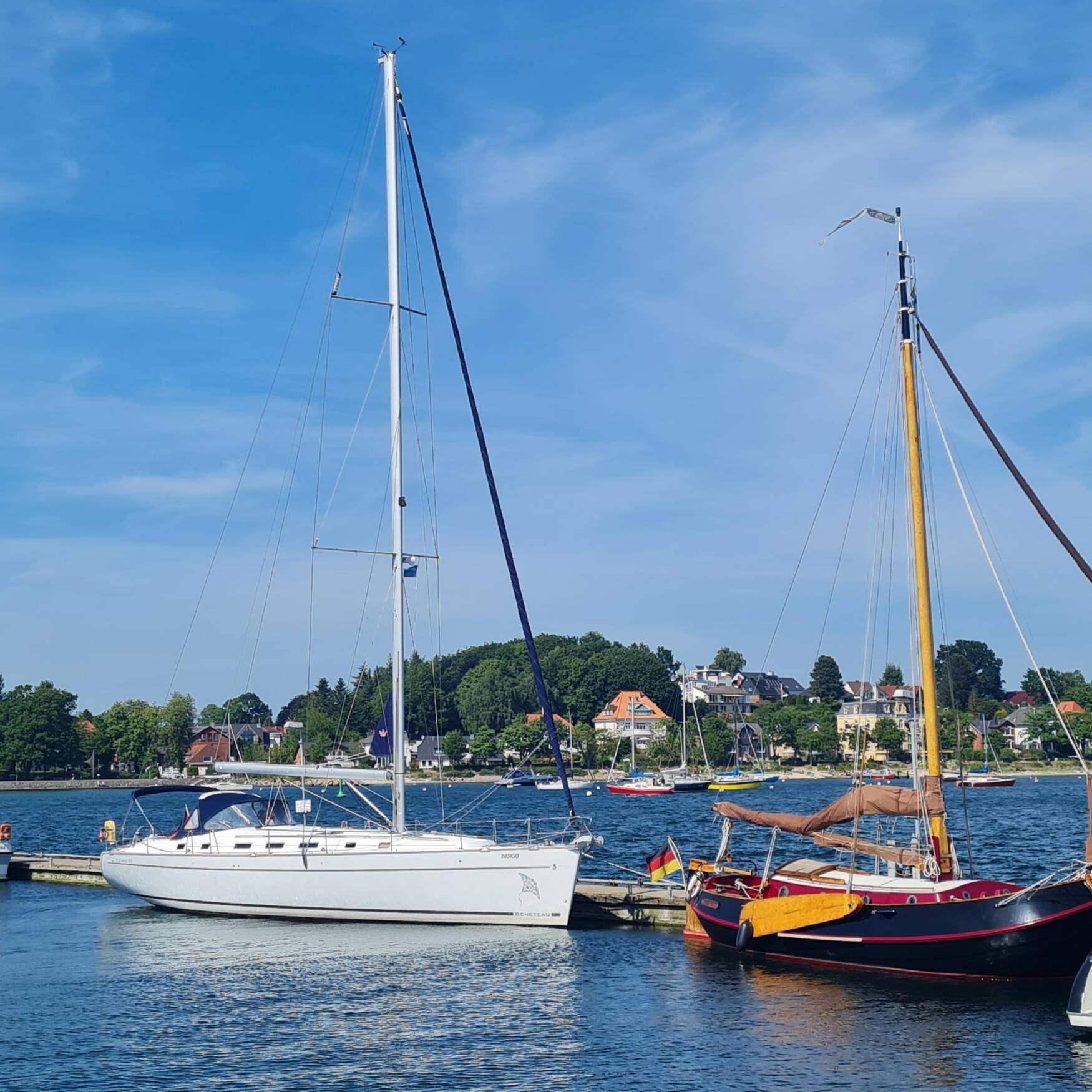 Segeln in der dänischen Südsee