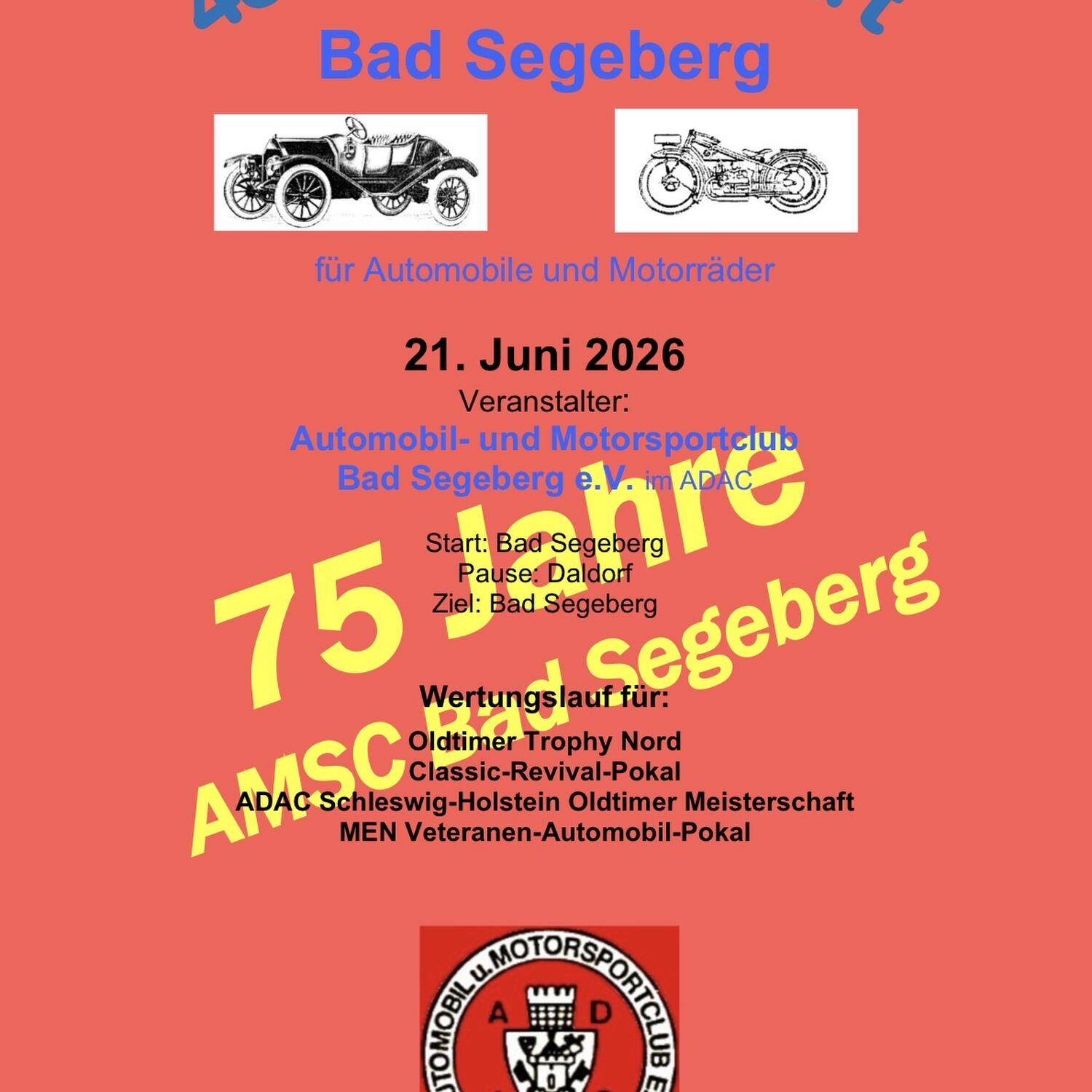 45. Oldtimerfahrt 2026