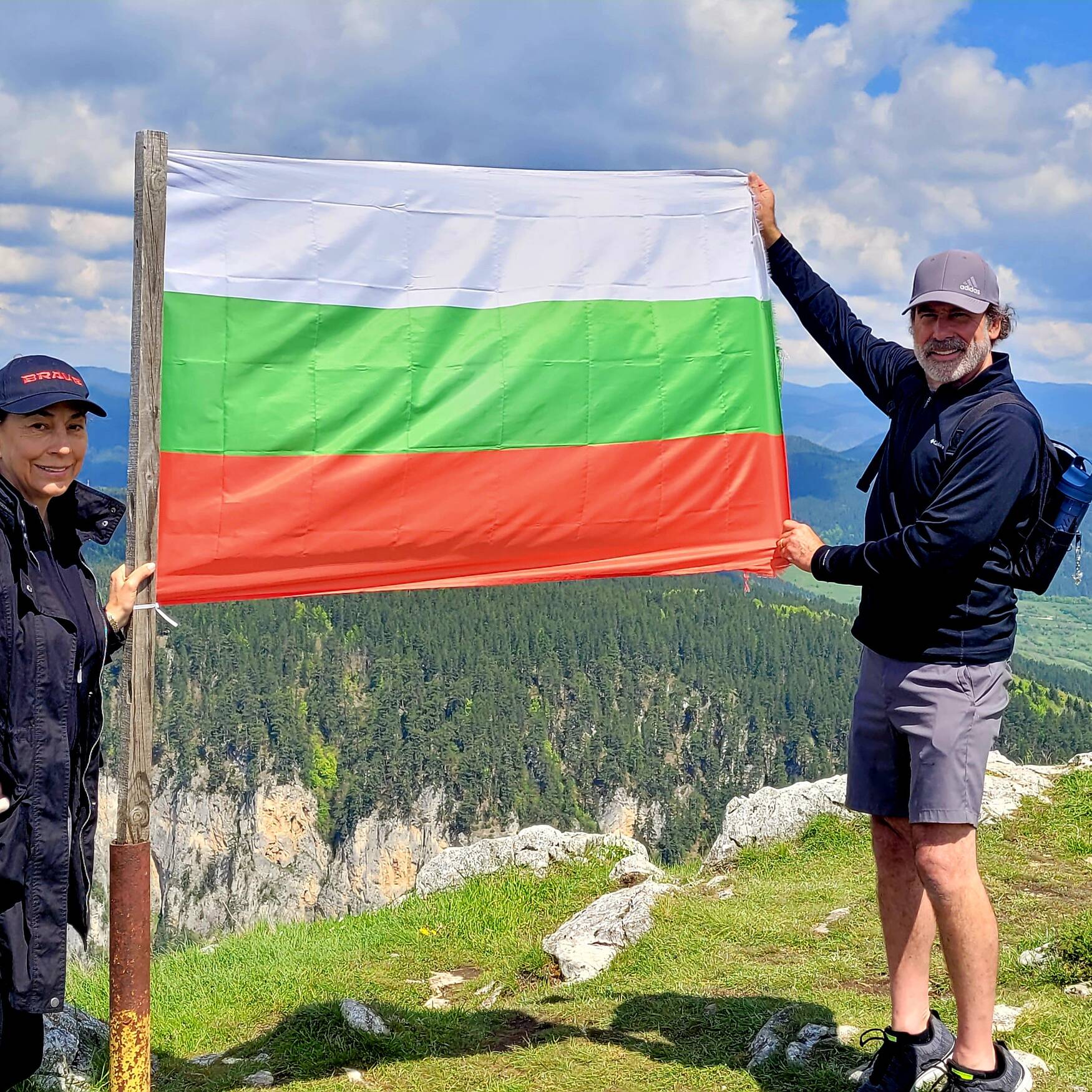 Dan and Sandy in Bulgaria