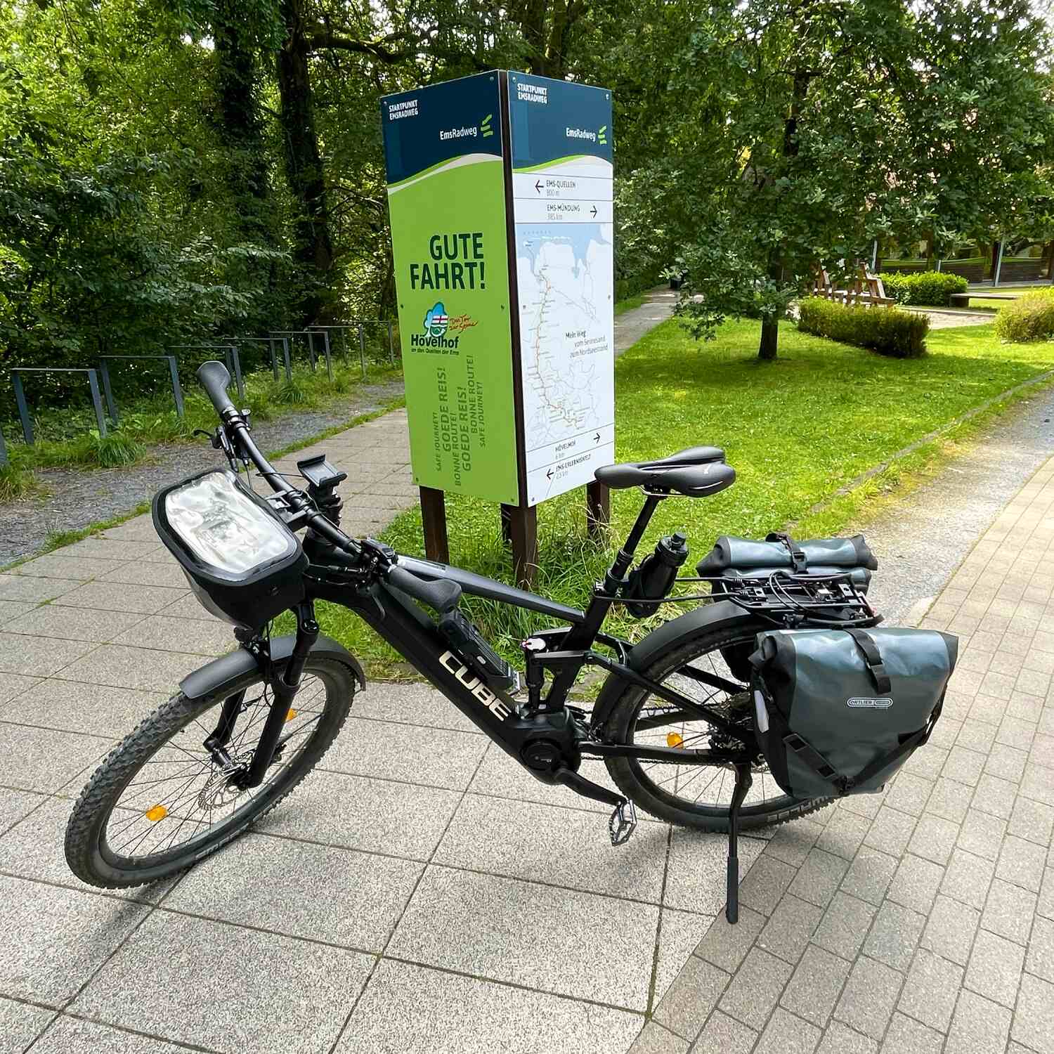 Der Emsradweg