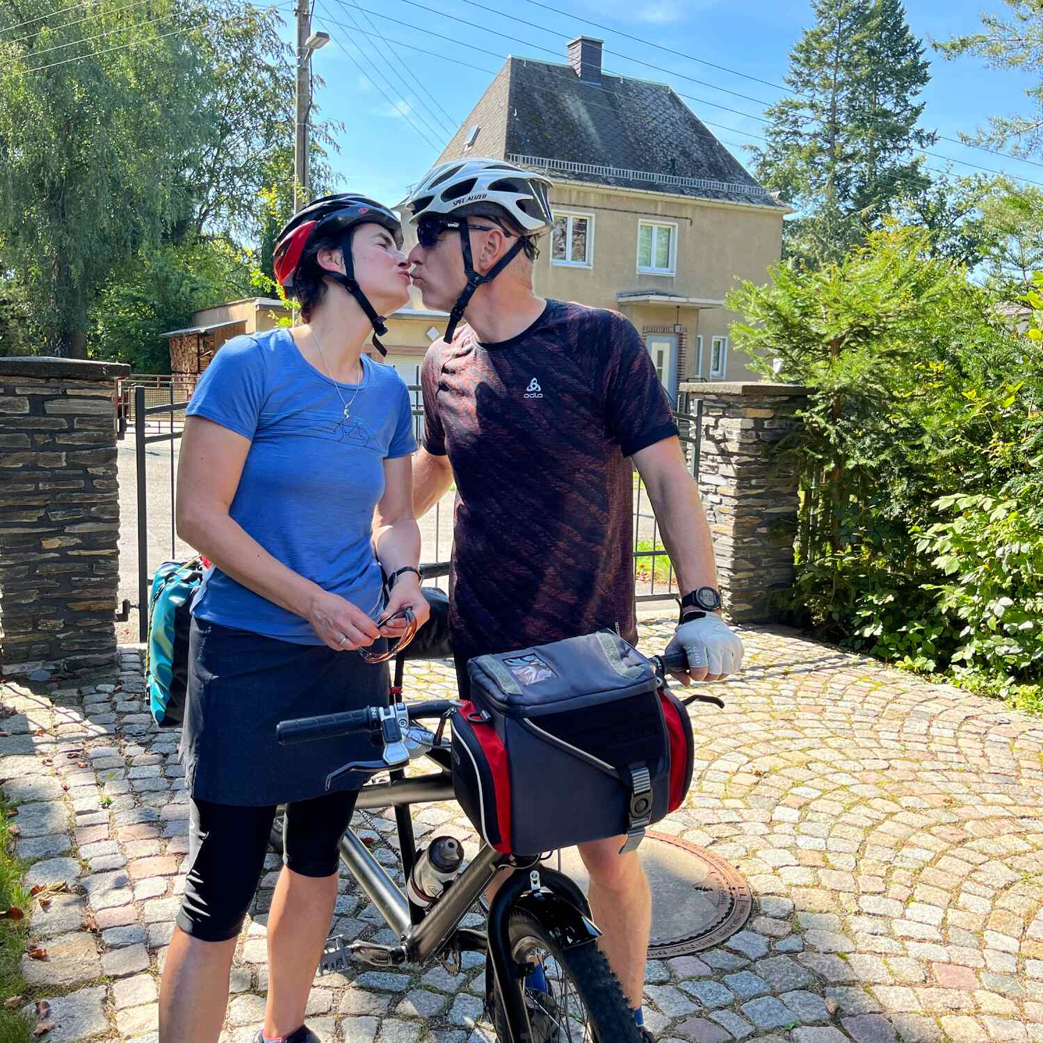 Radtour quer durch Sachsen