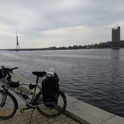 cycling Germany-Latvia 2000KM