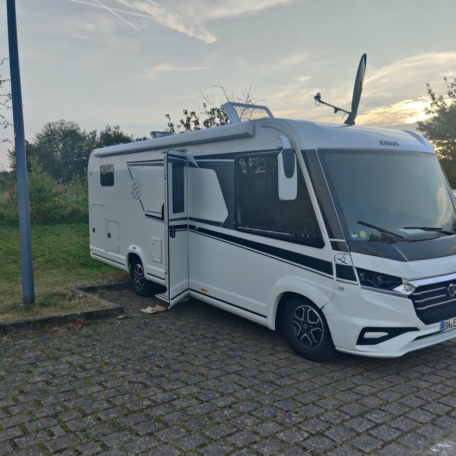 Wir fahren Richtungen Österrei