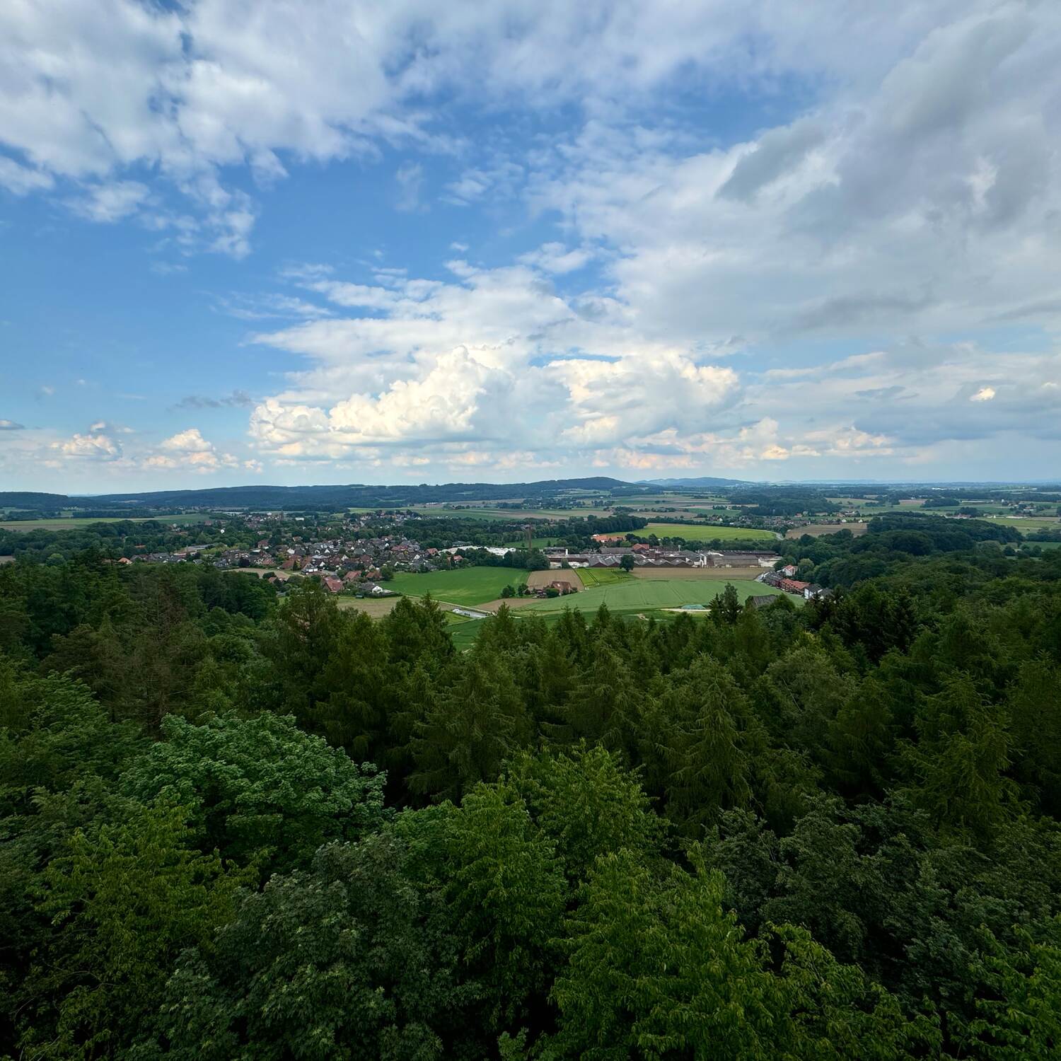 Flacher Westen und mal gucken