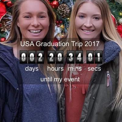 Bec’s Graduation Trip 2017