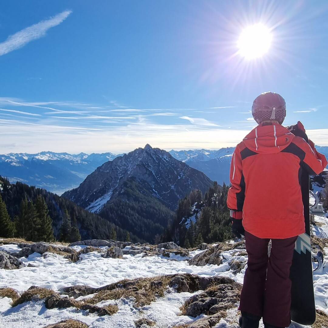 Snowboarden lernen am Achensee