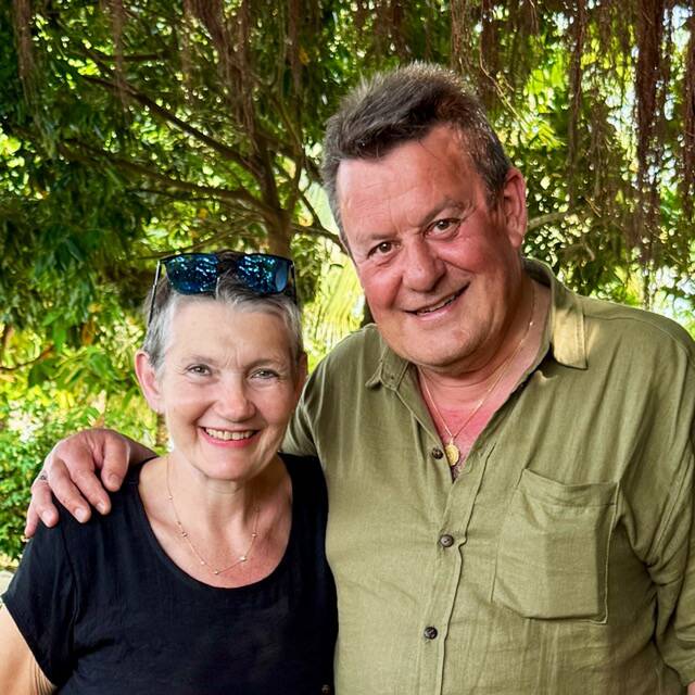 Claudia v T und Roger K