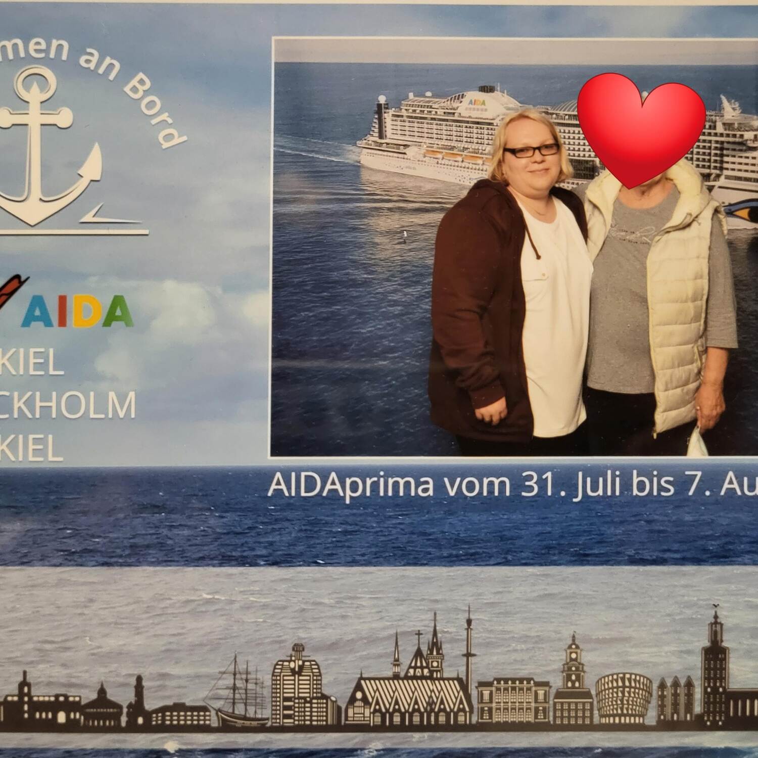 Mit AIDAprima nach Schweden