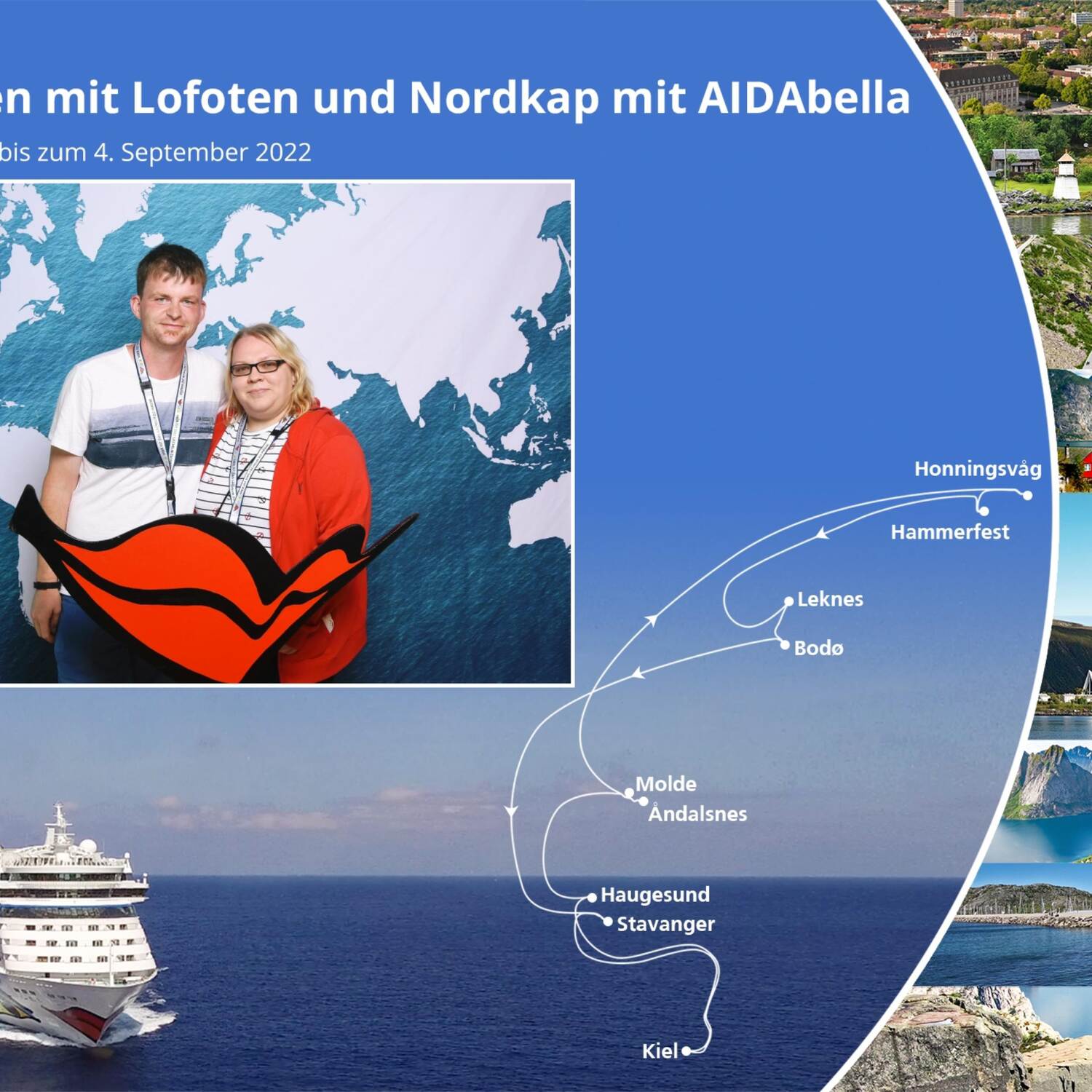 AIDAbella Nordkap und Lofoten