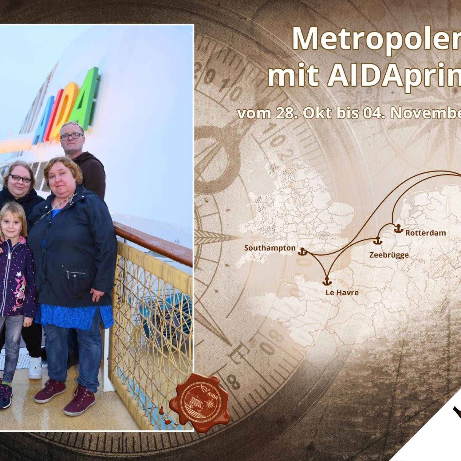 Metropolen mit AIDAprima 2