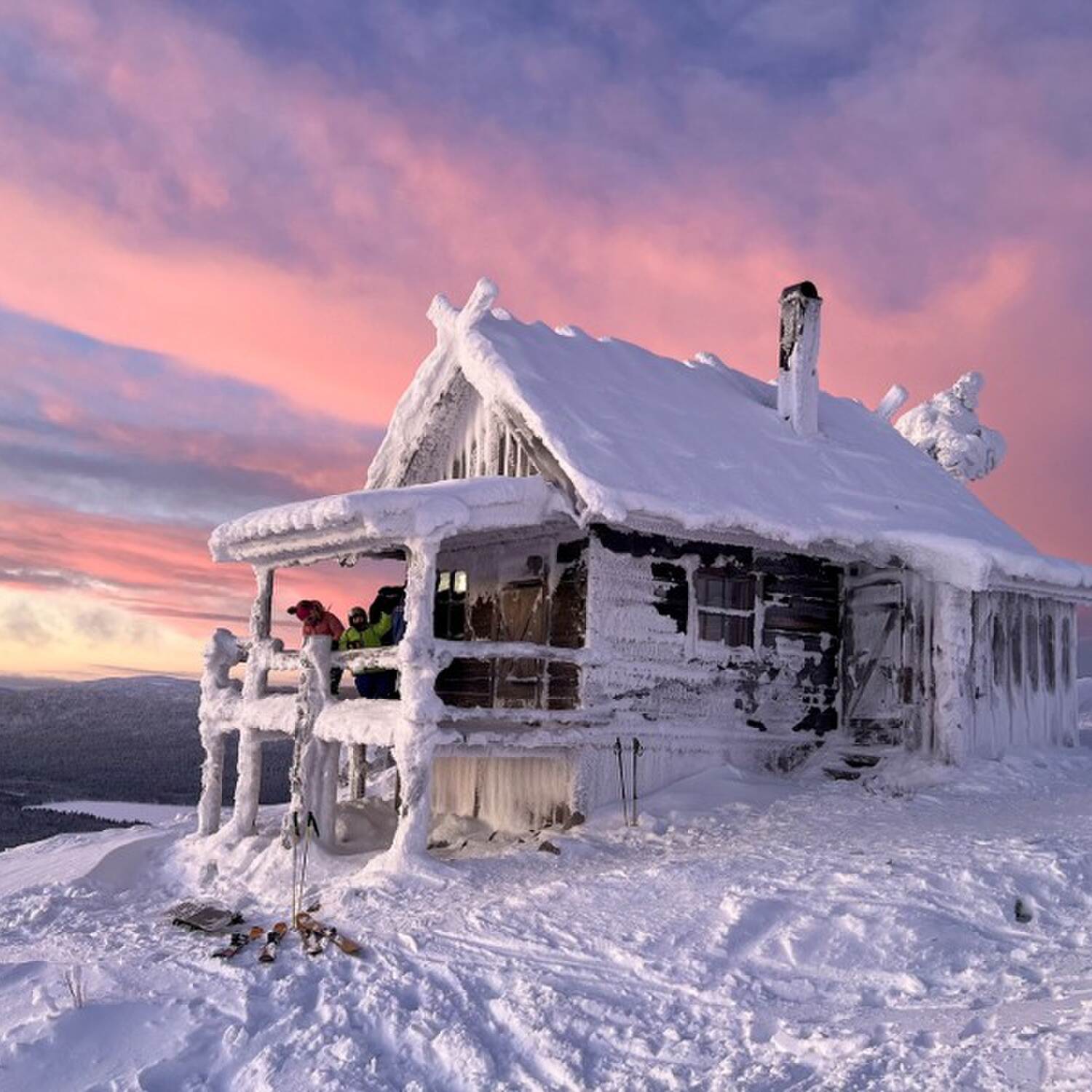 Winterurlaub am Polarkreis