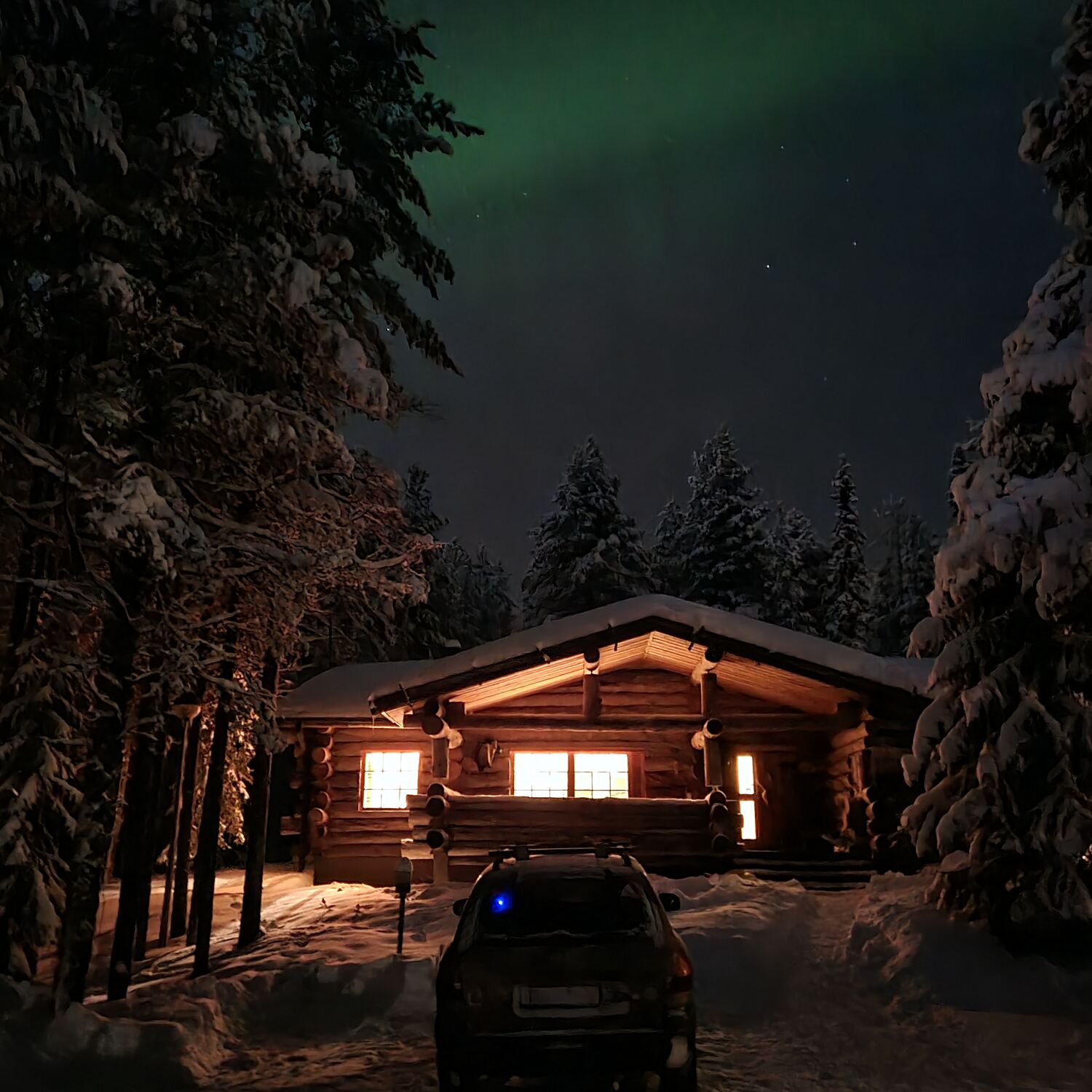 Winterurlaub am Polarkreis