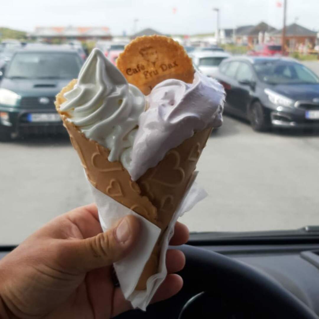 Eis essen auf Römö