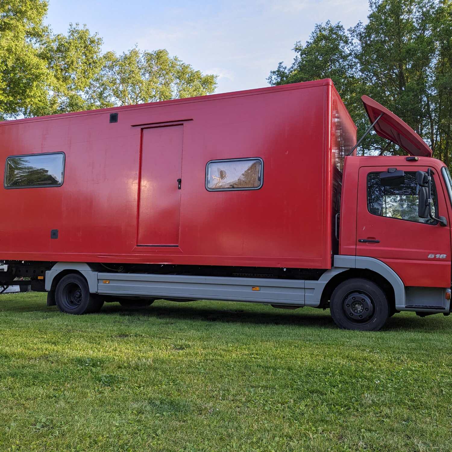 Erste Reise mit dem LKW